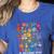 Everyone Is Welcome Here Tshirt Idaho Teacher Support Retro Women's Heather T-Shirt Heather True Royal Everyone Is Welcome Here Tshirt Idaho Teacher Support Retro Women's Heather T-Shirt Heather True Royal