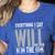 Everything I Say WILL Be On The Exam Teacher For Men Women Women's Heather T-Shirt Heather True Royal