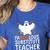 Faboolous Substitute Teacher Halloween Costume Women's Heather T-Shirt Heather True Royal