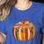 Fall Book Halloween Costume Autumn Pumpkin Teacher Kids Women's Heather T-Shirt Heather True Royal