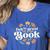 Fall For A Great Book Reading Librarian Autumn Teacher Women's Heather T-Shirt Heather True Royal Fall For A Great Book Reading Librarian Autumn Teacher Women's Heather T-Shirt Heather True Royal