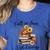 Fall In Love With Reading Book Autumn Teachers Pumpkins Women's Heather T-Shirt Heather True Royal Fall In Love With Reading Book Autumn Teachers Pumpkins Women's Heather T-Shirt Heather True Royal