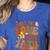 Fall In Love With Science Math Teacher Fall Thanksgiving Women's Heather T-Shirt Heather True Royal