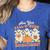 Are You Fall O Ween Directions Halloween Teacher Women's Heather T-Shirt Heather True Royal Are You Fall O Ween Directions Halloween Teacher Women's Heather T-Shirt Heather True Royal