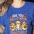 Are You Fall O Ween Directions Teacher Halloween Dog Ghost Women's Heather T-Shirt Heather True Royal