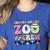 Field Zoo Trip Shirt For Teacher Second Grade Crew Women's Heather T-Shirt Heather True Royal