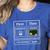 First Caffeinate Then Educate I Am Earning A Break Teacher Women's Heather T-Shirt Heather True Royal First Caffeinate Then Educate I Am Earning A Break Teacher Women's Heather T-Shirt Heather True Royal