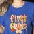 First Grade Fall Floral Coquette Bow Teachers Students Women's Heather T-Shirt Heather True Royal First Grade Fall Floral Coquette Bow Teachers Students Women's Heather T-Shirt Heather True Royal