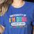 Fun University Of I'm Done Class Of 2025 Teacher Retirement Women's Heather T-Shirt Heather True Royal
