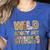 Fun Zoo Animal Print Teacher Shirts Wild About My Students Women's Heather T-Shirt Heather True Royal Fun Zoo Animal Print Teacher Shirts Wild About My Students Women's Heather T-Shirt Heather True Royal