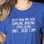 Funny Shirts For Women Funny Female Teacher Tee Women's Heather T-Shirt Heather True Royal