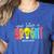 Your Future Is Bright Educator Teacher Student Women's Heather T-Shirt Heather True Royal Your Future Is Bright Educator Teacher Student Women's Heather T-Shirt Heather True Royal