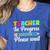 Future Teacher Cool Teacher In Progress Please Wait Women's Heather T-Shirt Heather True Royal Future Teacher Cool Teacher In Progress Please Wait Women's Heather T-Shirt Heather True Royal