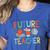 Future Teacher Costume For Kids Girls Boys Men Women Women's Heather T-Shirt Heather True Royal
