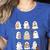 Ghost Speech Therapy Teacher Spooky Season Halloween Women's Heather T-Shirt Heather True Royal Ghost Speech Therapy Teacher Spooky Season Halloween Women's Heather T-Shirt Heather True Royal