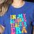 In My Glowing Teacher Era Groovy Colorful Bright Women's Heather T-Shirt Heather True Royal In My Glowing Teacher Era Groovy Colorful Bright Women's Heather T-Shirt Heather True Royal