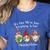 Gnome It's Fine I'm Fine Everything Is Fine Teacher Xmas Women's Heather T-Shirt Heather True Royal Gnome It's Fine I'm Fine Everything Is Fine Teacher Xmas Women's Heather T-Shirt Heather True Royal