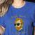 Go Hard Or Go Home Art Teacher Women's Heather T-Shirt Heather True Royal