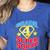 Grade 4 Super Squad Superhero Teacher Team Women's Heather T-Shirt Heather True Royal Grade 4 Super Squad Superhero Teacher Team Women's Heather T-Shirt Heather True Royal