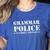 Grammar Police T Shirt English Teacher Women's Heather T-Shirt Heather True Royal
