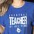 Greatest Teacher Of All Time Teachers Day 1 Teacher Goat Women's Heather T-Shirt Heather True Royal