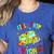 Groovy Field Trip Anyone Happy Field Day For Teachers Kids Women's Heather T-Shirt Heather True Royal Groovy Field Trip Anyone Happy Field Day For Teachers Kids Women's Heather T-Shirt Heather True Royal