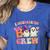 Groovy Kindergarten Boo Crew Kinder Halloween Teacher Kids Women's Heather T-Shirt Heather True Royal Groovy Kindergarten Boo Crew Kinder Halloween Teacher Kids Women's Heather T-Shirt Heather True Royal