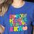 Groovy In My Middle School Era Back To School Teacher Women's Heather T-Shirt Heather True Royal Groovy In My Middle School Era Back To School Teacher Women's Heather T-Shirt Heather True Royal
