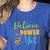 Growth Mindset Teacher Believe In The Power Of Yet Women's Heather T-Shirt Heather True Royal