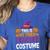 Halloween Costumes For Teachers Tired Teacher Costume Tee Women's Heather T-Shirt Heather True Royal