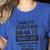 Halloween Math Teacher Prisoner Costume Women's Heather T-Shirt Heather True Royal Halloween Math Teacher Prisoner Costume Women's Heather T-Shirt Heather True Royal