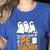 Halloween PE Teacher Shirt Can't Scare Me Women's Heather T-Shirt Heather True Royal Halloween PE Teacher Shirt Can't Scare Me Women's Heather T-Shirt Heather True Royal
