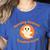Halloween Teacher Crew Spooky Season Retro Ghost Women's Heather T-Shirt Heather True Royal Halloween Teacher Crew Spooky Season Retro Ghost Women's Heather T-Shirt Heather True Royal