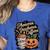 Halloween Teacher Phonemes Graphemes Caffeine Coffee Lover Women's Heather T-Shirt Heather True Royal Halloween Teacher Phonemes Graphemes Caffeine Coffee Lover Women's Heather T-Shirt Heather True Royal