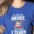 Halloween Teacher Tee My Broom Broke So Now I Teach Women's Heather T-Shirt Heather True Royal Halloween Teacher Tee My Broom Broke So Now I Teach Women's Heather T-Shirt Heather True Royal