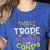 Halloween Teacher Will Trade Students For Candy Women Men Women's Heather T-Shirt Heather True Royal