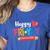 Happy Fri-Yay Friday Lovers Fun Teacher Life Weekend Women's Heather T-Shirt Heather True Royal Happy Fri-Yay Friday Lovers Fun Teacher Life Weekend Women's Heather T-Shirt Heather True Royal