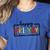 Happy Fri-Yay Friday Lovers Teacher Fri Yay Weekend Women's Heather T-Shirt Heather True Royal