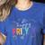 Happy Fri Yay Teacher Friday For Men Women Women's Heather T-Shirt Heather True Royal