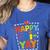 Happy Fri-Yay Teacher Life Weekend Pun Happy Friday Women's Heather T-Shirt Heather True Royal