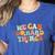 We Can Do Hard Things Teacher Back To School Teacher Student Women's Heather T-Shirt Heather True Royal We Can Do Hard Things Teacher Back To School Teacher Student Women's Heather T-Shirt Heather True Royal