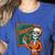 Haunted By 6-7 Six Seven 67 Math Teacher Halloween Skeleton Women's Heather T-Shirt Heather True Royal Haunted By 6-7 Six Seven 67 Math Teacher Halloween Skeleton Women's Heather T-Shirt Heather True Royal