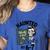 Haunted 67 Skeleton Math Teacher Halloween Costume Math Pun Women's Heather T-Shirt Heather True Royal