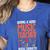 Having a Weird Music Teacher Builds Character Music Teacher Women's Heather T-Shirt Heather True Royal