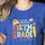 Hello Fifth Grade Team 5th Grade Back To School Teacher Kids Women's Heather T-Shirt Heather True Royal