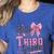 Hello Third Grade First Day Of School Coquette Teacher Girl Women's Heather T-Shirt Heather True Royal