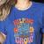 Helping Little Minds Grow Teacher First Day Back To School Women's Heather T-Shirt Heather True Royal Helping Little Minds Grow Teacher First Day Back To School Women's Heather T-Shirt Heather True Royal