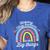 Helping Tiny Humans To Do Big Things Teacher Women Women's Heather T-Shirt Heather True Royal Helping Tiny Humans To Do Big Things Teacher Women Women's Heather T-Shirt Heather True Royal