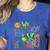 We Are Hungry For Learning Teacher Life Back To School Women's Heather T-Shirt Heather True Royal We Are Hungry For Learning Teacher Life Back To School Women's Heather T-Shirt Heather True Royal