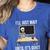 I'Ll Just Wait Until It's Quiet Skeleton Teacher Halloween Women's Heather T-Shirt Heather True Royal